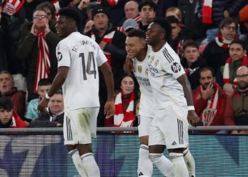 فيديو مبابي يقود ريال مدريد للفوز بثلاثية نظيفة أمام أتلتيك بلباو في الدوري الإسباني