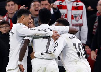 رجل مباراة ريال مدريد وأتلتيك بلباو في الدوري الإسباني