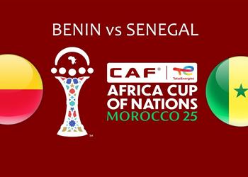 موعد والقناة الناقلة لمباراة السنغال وبنين اليوم في كأس أمم إفريقيا والمعلق