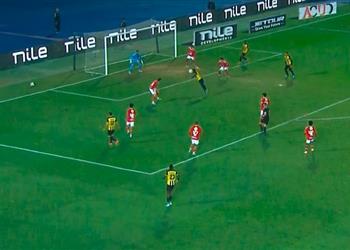 فيديو جواكيم أوجيرا يسجل هدف المقاولون العرب الثاني أمام الأهلي