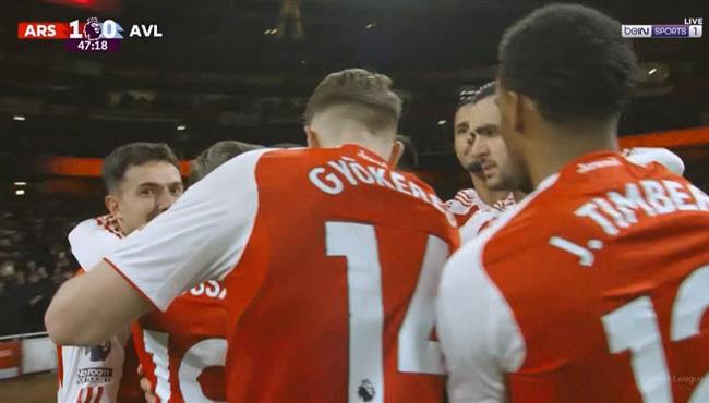 اهداف مباراة ارسنال واستون فيلا 4 1 الدوري الانجليزي