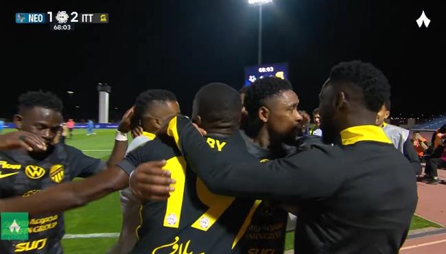 اهداف مباراة الاتحاد ونيوم 3 1 الدوري السعودي