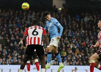 ترتيب هدافي الدوري الإنجليزي بعد هدف فودين في مباراة مانشستر سيتي وسندرلاند