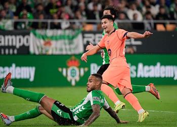 فيديو باردجي يسجل هدف برشلونة الثالث وتوريس يبصم على الهاتريك أمام ريال بيتيس