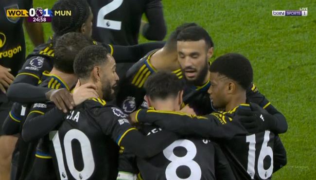 اهداف مباراة مانشستر يونايتد وولفرهامبتون 4 1 الدوري الانجليزي