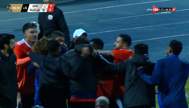اهداف مباراة فاركو وغزل المحلة المثيرة 3 2 الدوري المصري