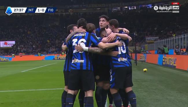 اهداف مباراة انتر ميلان وفيورنتينا 2 1 الدوري الايطالي