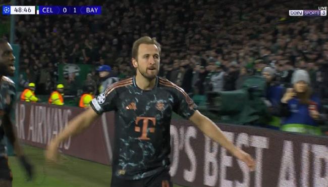 هدف هاري كين في مرمي سيلتيك بدوري ابطال اوروبا