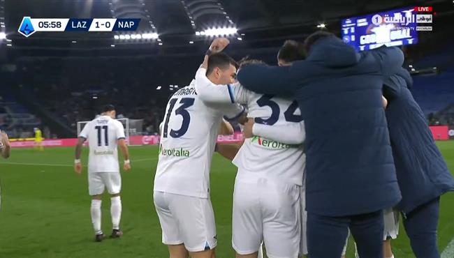 اهداف مباراة نابولي ولاتسيو 2 2 الدوري الايطالي