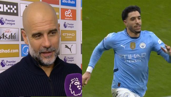 تعليق جوارديولا علي تألق عمر مرموش امام نيوكاسل في الدوري الانجليزي