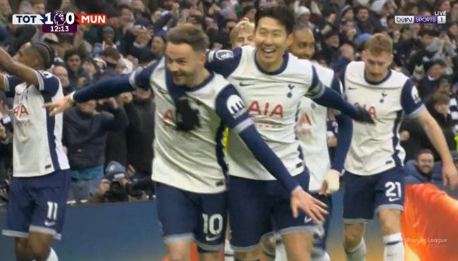 هدف فوز توتنهام علي مانشستر يونايتد 1 0 الدوري الانجليزي