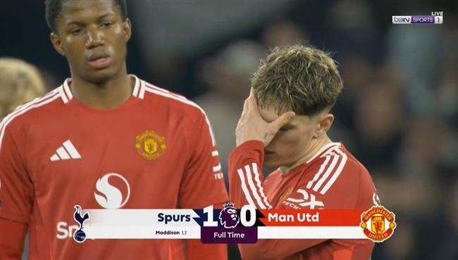 ملخص مباراة مانشستر يونايتد وتوتنهام 1 0 الدوري الانجليزي