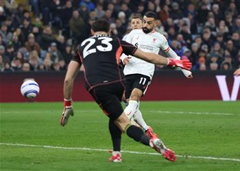 فيديو محمد صلاح يصنع ويسجل في تعادل مخيب لـ ليفربول أمام أستون فيلا