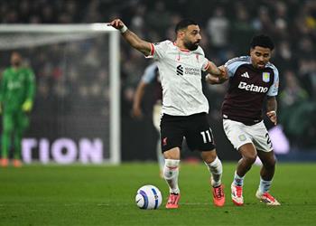 تقييم محمد صلاح في مباراة ليفربول وأستون فيلا بـ الدوري الإنجليزي