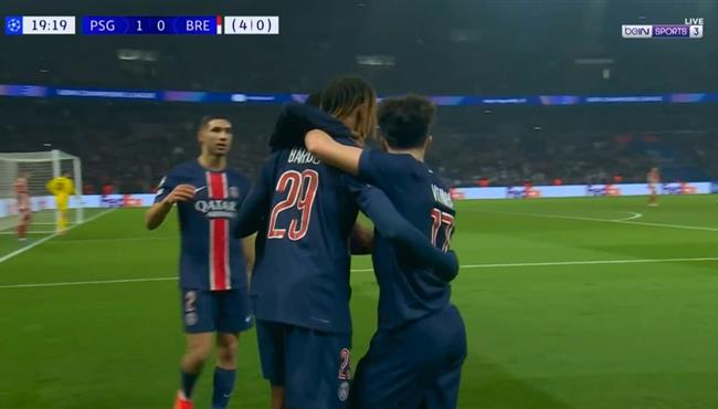 اهداف مباراة باريس سان جيرمان وبريست 7 0 دوري ابطال اوروبا