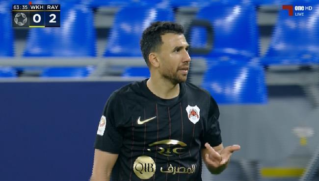 هدف تريزيجية الملغي امام الوكرة في الدوري القطري