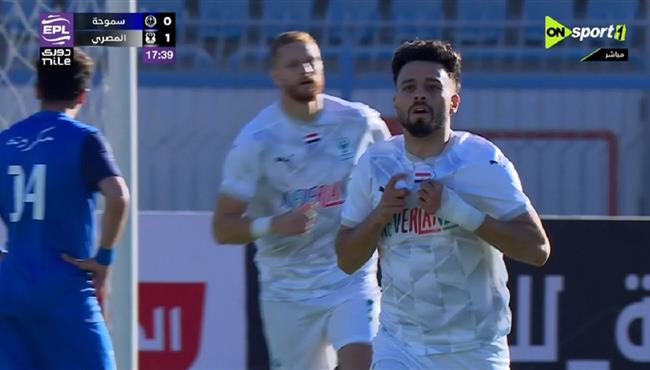 هدف صلاح محسن في مرمي سموحة بالدوري المصري