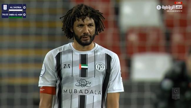 محمد النني يهدر ركلة جزاء امام دبا الحصن بالدوري الاماراتي