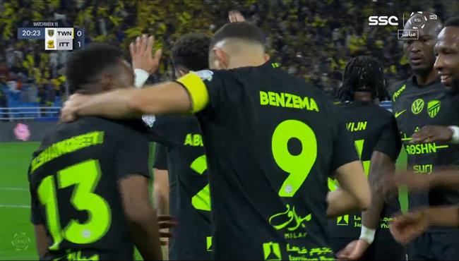 اهداف مباراة الاتحاد والتعاون 2 1 الدوري السعودي
