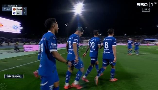 اهداف مباراة الهلال وضمك 2 2 الدوري السعودي
