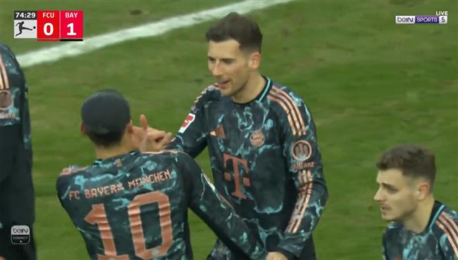 هدف ساني في مرمي يونيون برلين بالدوري الالماني