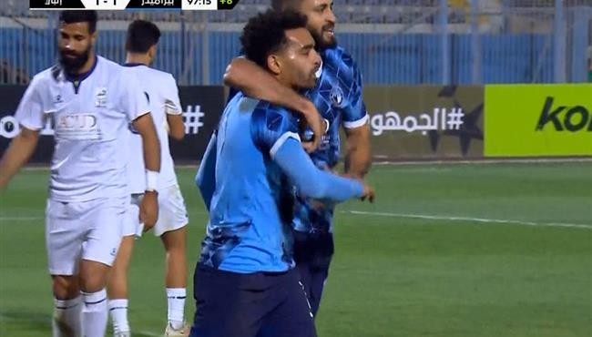 هدف فوز بيراميدز القاتل علي انبي 2 1 اوباما