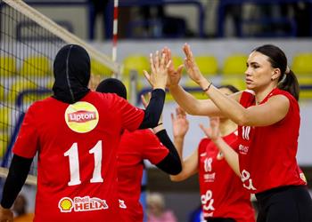 الأهلي يفوز على الزمالك ويتوج بطلا لـ دوري الكرة الطائرة للسيدات