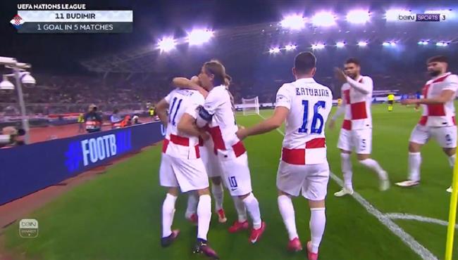 هدف كرواتيا الاول في مرمي فرنسا بدوري الامم الاوروبية