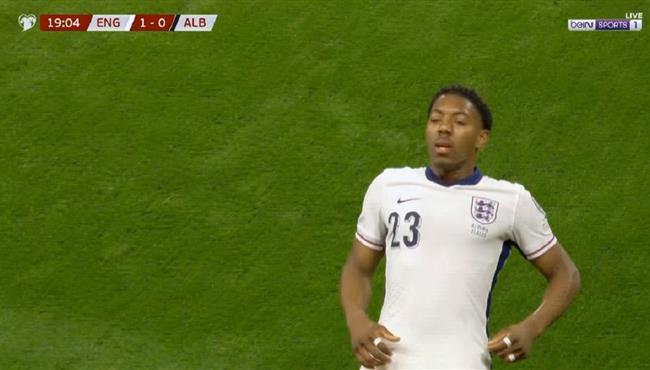 هدف انجلترا الاول في مرمي البانيا بتصفيات كأس العالم