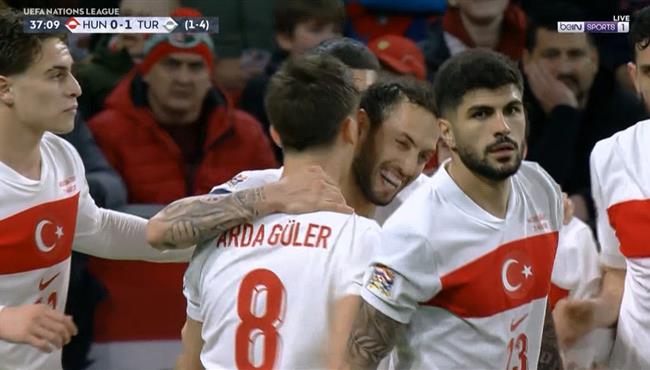 اهداف مباراة تركيا والمجر 3 0 دوري الامم الاروبية