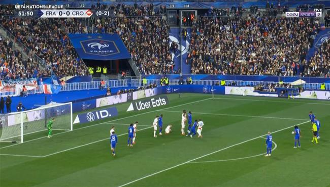 هدف أوليسيه الرائع في مرمي كرواتيا بدوري الامم الاوروبية