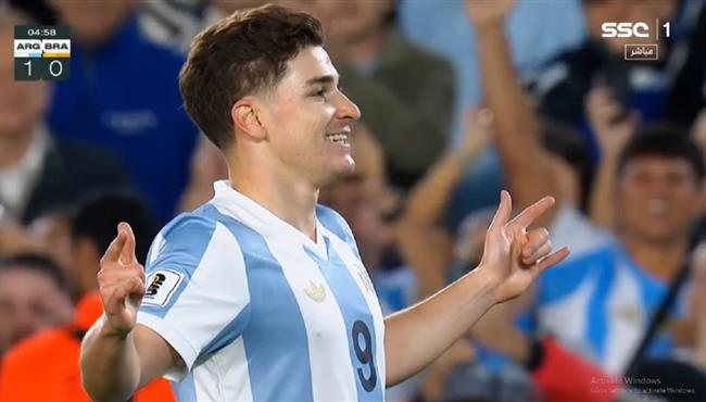 هدف الفاريز في مرمي البرازيل بتصفيات كأس العالم