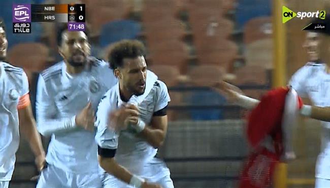 هدف عبد الرحمن جودة في مرمي البنك الاهلي بالدوري المصري