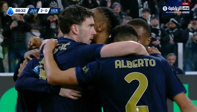 اهداف مباراة يوفنتوس وهيلاس فيرونا 2 0 الدوري الايطالي