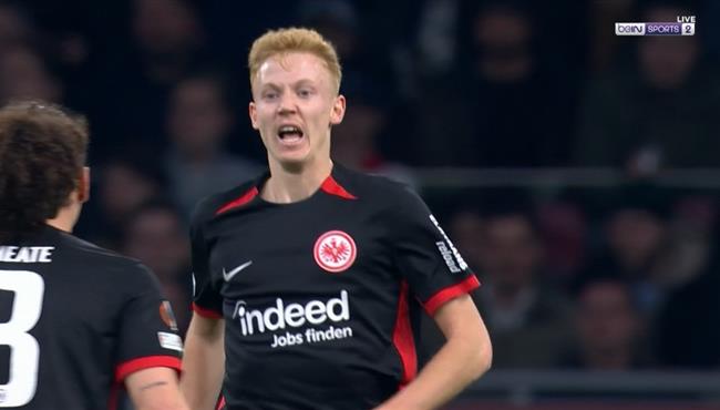 هدف هوجو لارسون الرائع في مرمي اياكس بالدوري الاوروبي