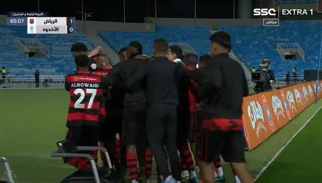 هدف فوز الرياض علي الاخدود 1 0 الدوري السعودي