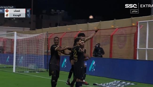 هدف فوز الوحدة علي ضمك 1 0 الدوري السعودي