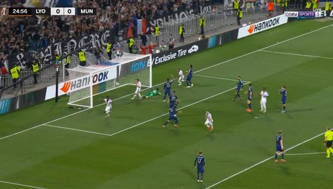 اهداف مباراة مانشستر يونايتد وليون 2 2 الدوري الاوروبي