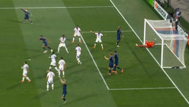 هدف تعادل مانشستر يونايتد مع ليون 1 1 الدوري الاوروبي