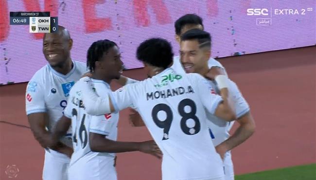 اهداف مباراة التعاون والاخدود 1 1 الدوري السعودي