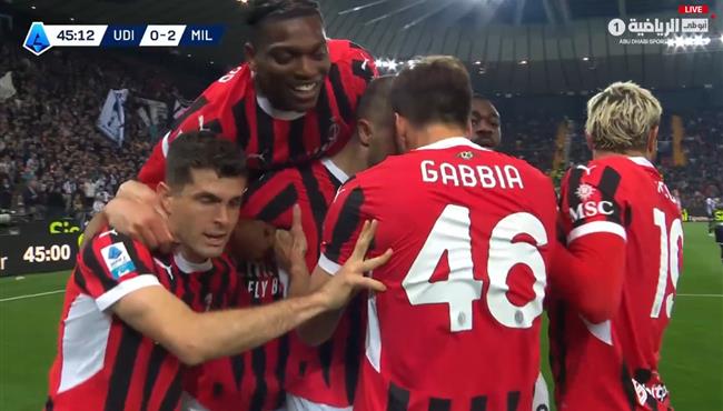 اهداف مباراة ميلان واودينيزي 4 0 الدوري الايطالي
