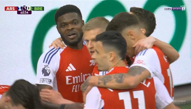 اهداف مباراة ارسنال وبرينتفورد 1 1 الدوري الانجليزي
