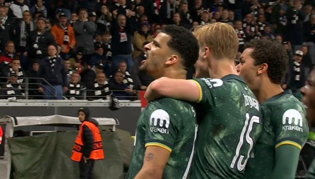 هدف فوز توتنهام علي فرانكفورت 1 0 الدوري الاوروبي