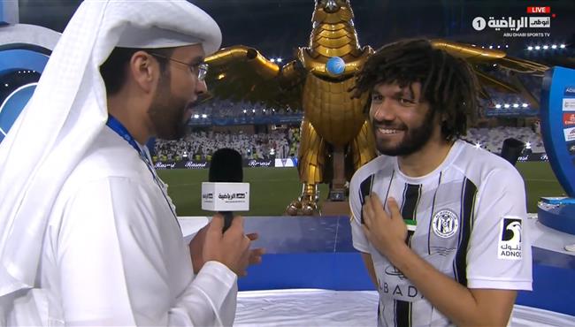 اول تعليق من محمد النني بعد تتويج الجزيرة بكأس الامارات