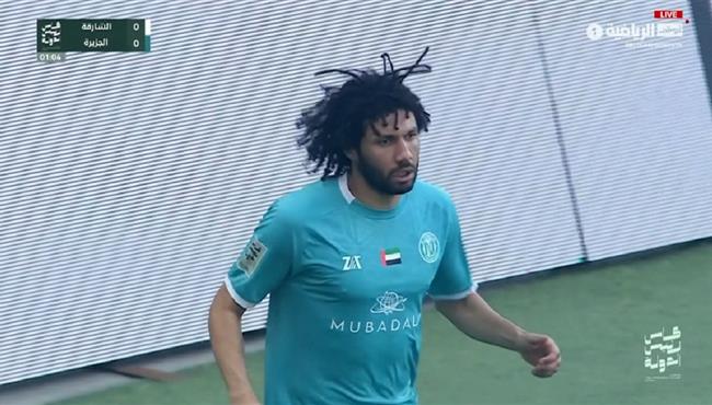 ملخص لمسات محمد النني في مباراة الجزيرة والشارقة بنصف نهائي كأس الامارات