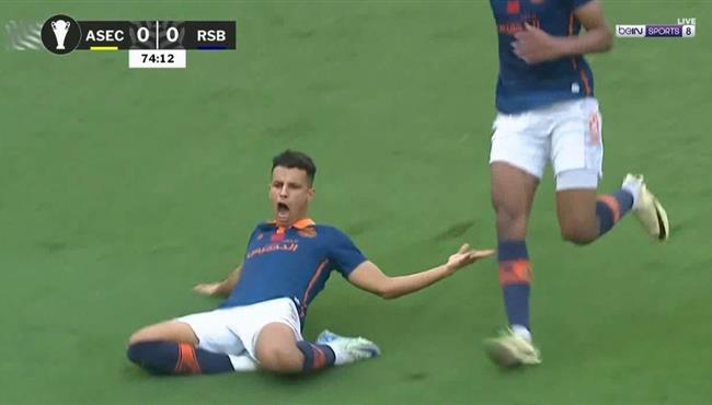 هدف نهضة بركان في مرمي اسيك ميموزا بكأس الكونفيدرالية