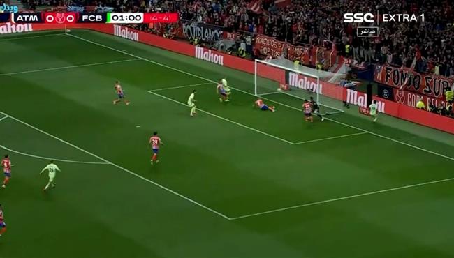 خيمينيز يحرم لامين يامال من تسجيل هدف لبرشلونة امام اتلتيكو مدريد