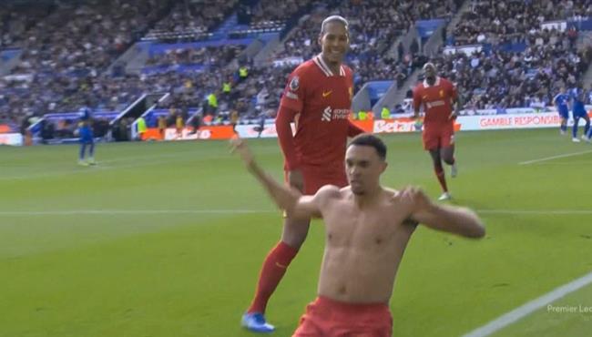 هدف ارنولد الصاروخي في مرمي ليستر سيتي بالدوري الانجليزي