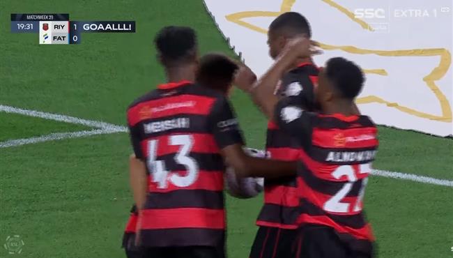 اهداف مباراة الفتح والرياض 2 2 الدوري السعودي