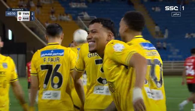 اهداف مباراة التعاون والرائد 4 3 الدوري السعودي